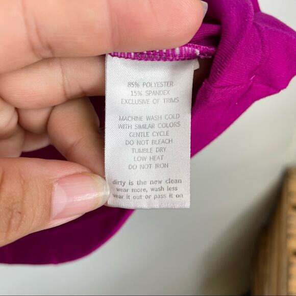 Toad & Co purple/pink sleeveless dress size x-small - Picture 8 of 10